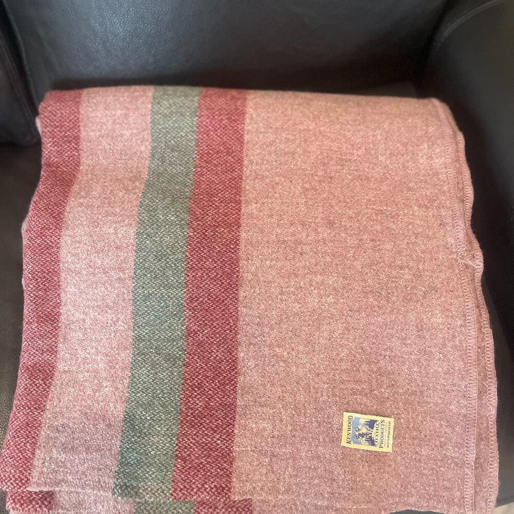 Vintage Kenwood Wool Blanket.